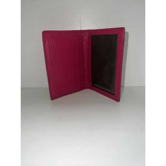 Gucci Pink Leather Card Holder - Made in Italy - Picture 3 of 4